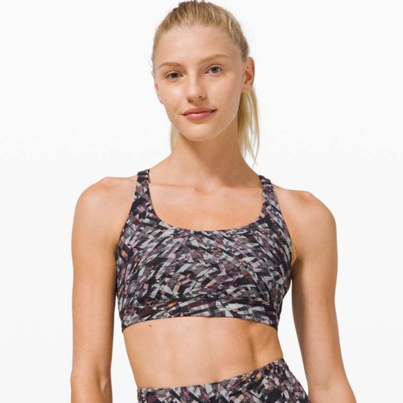 Lululemon 🍋 Energy Bra Medium Support, B–D Cup Size 6 - Picture 2 of 9